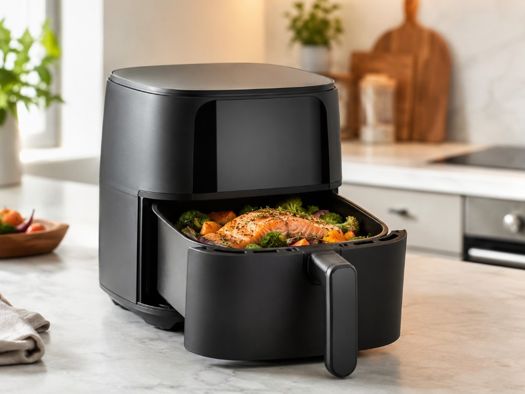 Air Fryer polyvalent 3–4,5 L avec panier ouvert