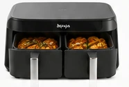 Air Fryer double compartiment classique avec deux tiroirs côte à côte