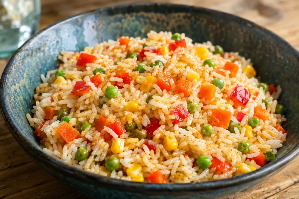 Riz aux légumes Air Fryer